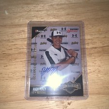 2016 Bowman Draft Andy Yerzy Under Armour All America Rookie Autograph /225