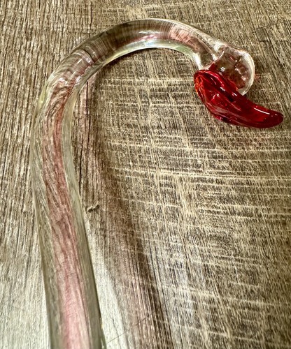 Fifth Avenue Crystal Vintage Crystal Swan LTD Elegant Multicolor 12" Tall - Picture 9 of 13