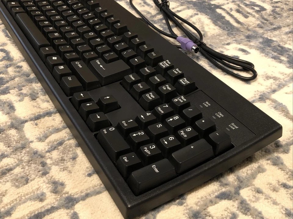 Chicony Black PS/2 Keyboard English KB-2961 - Image 4 of 4