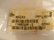 MACK, OEM, 15A CIRCUIT BREAKERS, 11MR38M3, NOS, OPEN PACKAGE (3), RED
