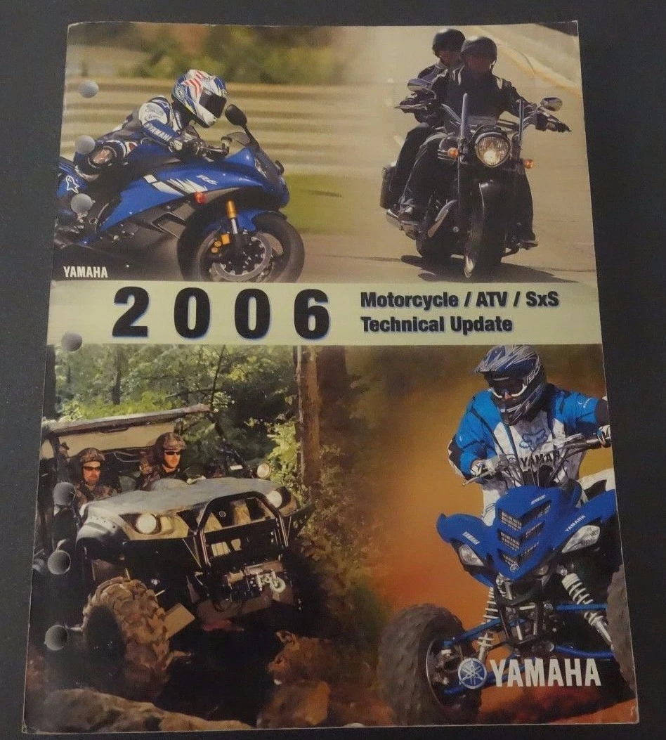 2006 Yamaha ATV Motorcycle & SxS Technical Update Manual lit-17500-00-06
