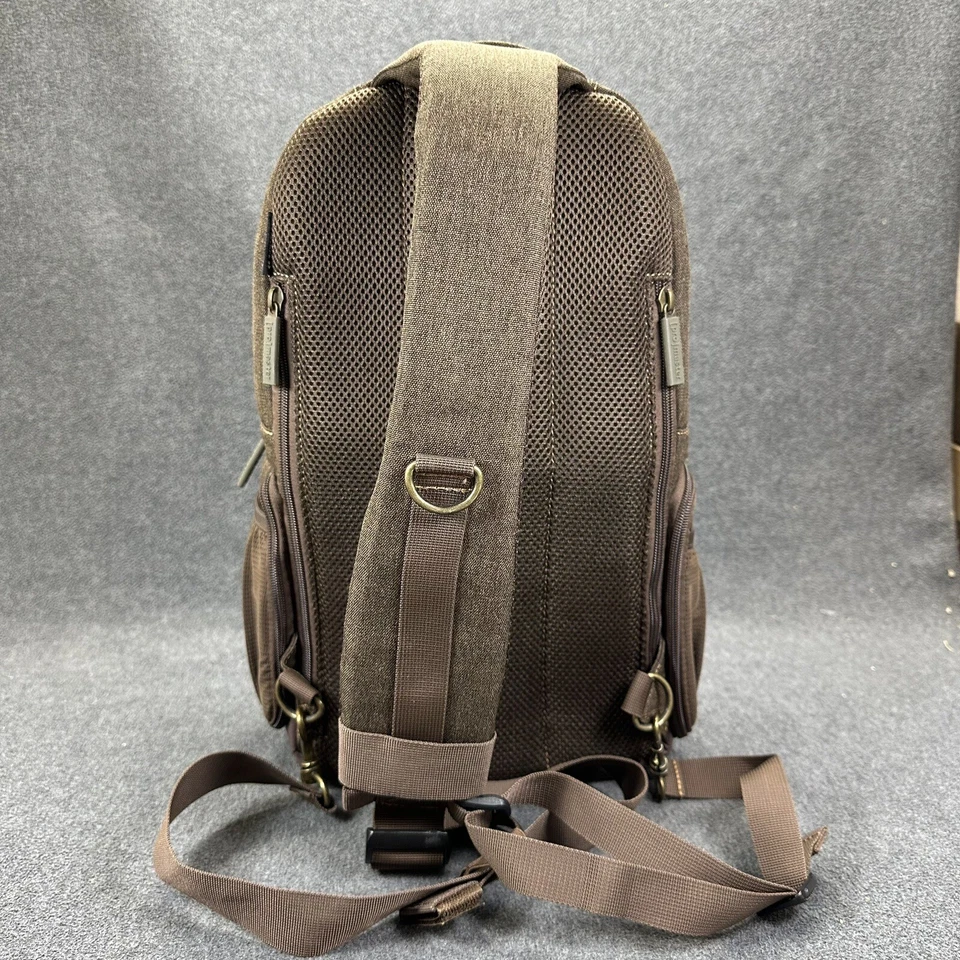 Bolso Bandolera Promaster Cityscape 54 Cámara Marrón Completo con Múltiples Compartimentos Foto 3 de 4