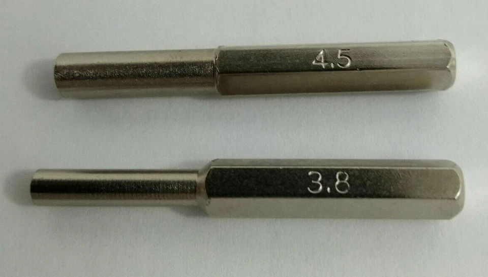 Lot 2 embouts tournevis Gamebit 3.8 mm et 4.5mm cartouche console Nintendo Sega