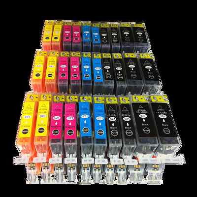 30x DruckerPatrone mit CHIP für CANON PIXMA IP3600IP4600 MP550 MP540 MP560 66666