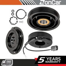 AC A/C Compressor Clutch Kit For Honda Accord 2003-2007 2.4L Engine Pulley Coil