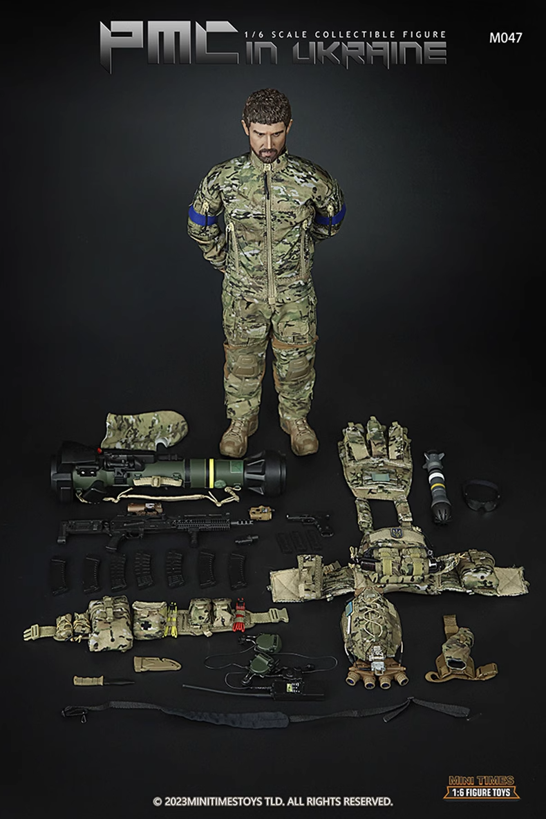 Mini Times Toys 1/6 PMC in Ukraine Action Figure Model Solider