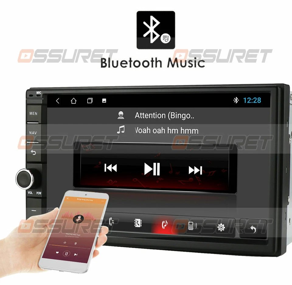 Fit Nissan Frontier Juke Sentra Versa Android Car Radio Stereo WIFI GPS + Camera - Image 4 of 4