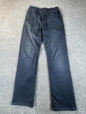 7 For All Mankind Slimmy Jeans Women 29 Blue Luxe Straight Leg Dark Wash Denim