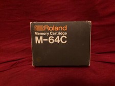 Roland M-64C JX-8P JX-10 MKS-70 MKS-80 TR-707 TR-909 Internal Backup Cartridge