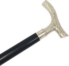 T Shape Head Walking Stick Victorian Handmade Cane Wooden Walking Stick for Men