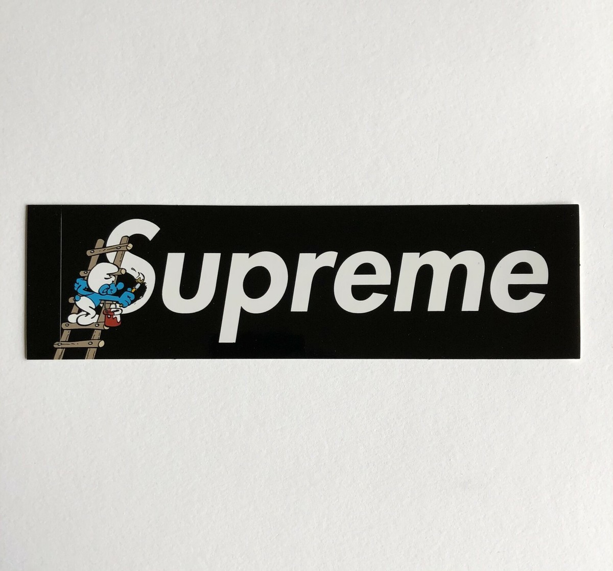 Supreme Smurf Box Logo Sticker Set 100% Authentic FW20 Supreme Smurf Box Logo Sticker Set 100% Authentic FW20