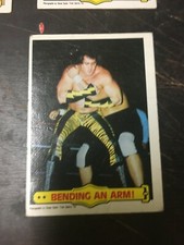 1985 Topps WWF #41 Brutus Beefcake (poor)