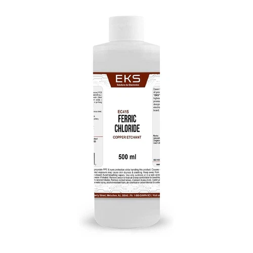 Dawn Scientific Ferric Chloride Solution 500ml Liquid Bottle