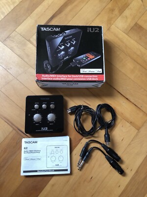 Tascam IU2 Audio Midi Interface Soundkarte PC - Mac - IOS