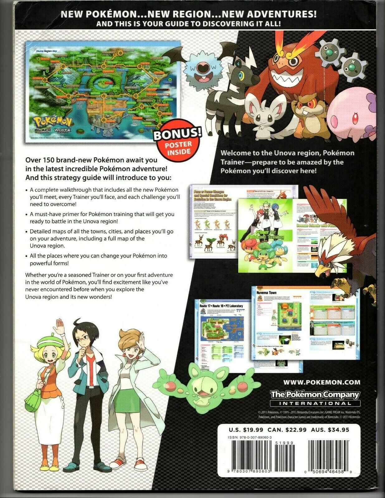 Pokemon Black and White walkthrough and supplemental guide