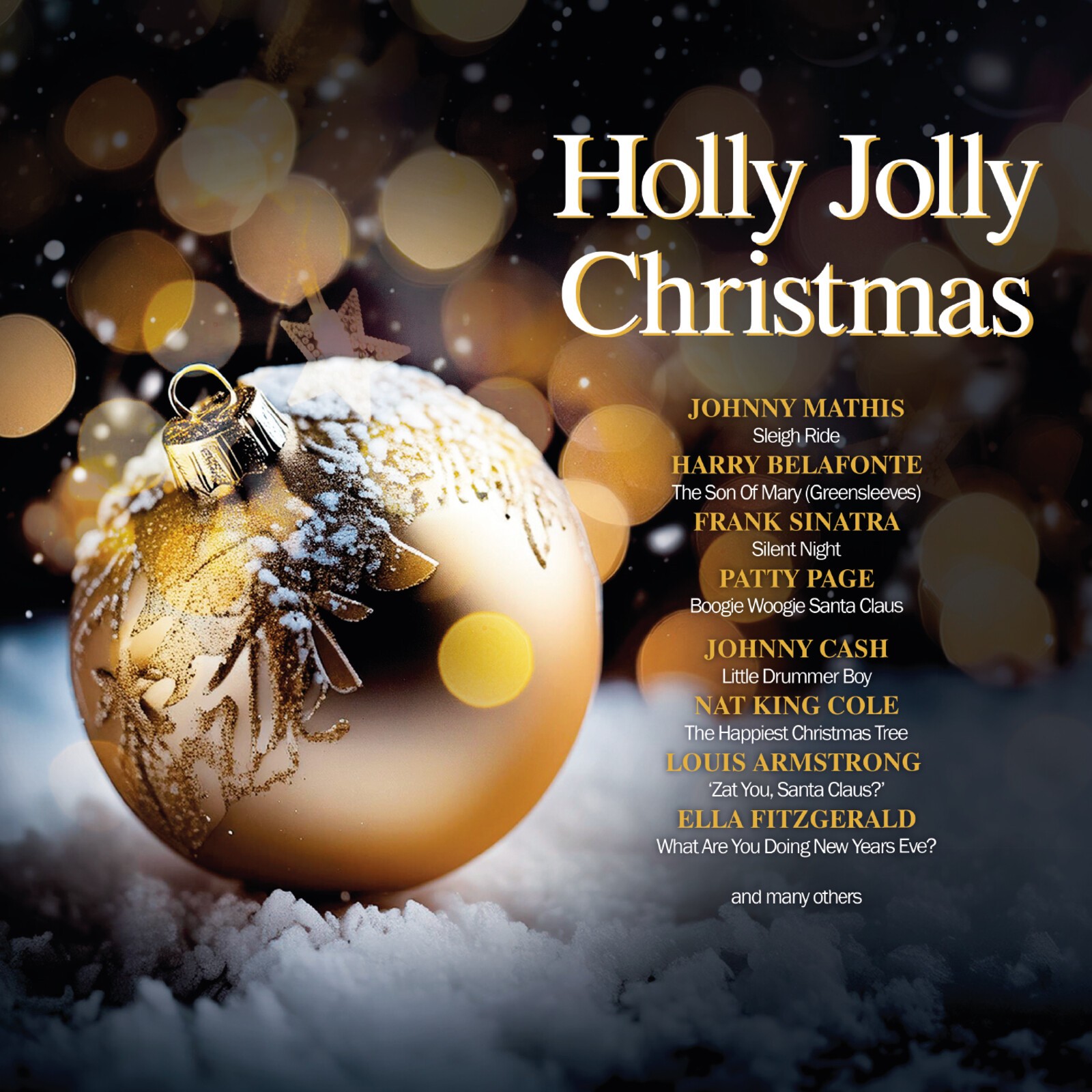 Various Artists Holly Jolly Christmas LP Vinyl VPL90153 NEW - Image 2