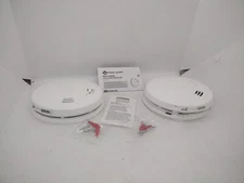First Alert 2 in 1 Smoke Carbon Monoxide Alarms 2 Pack Voice Location Alerts