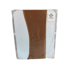 Vintage National s Guaranteed Hosiery Nylon Seamless Stockings Size B Sun Glow
