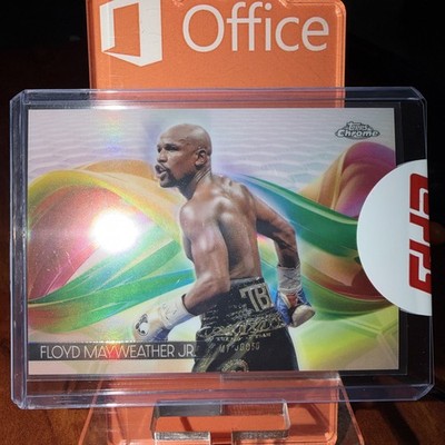 2024 Topps Chrome Boxing - Floyd Mayweather Jr. HELIX #HX-1 CASE HIT SSP TBE