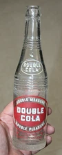 COOKEVILLE TENN  DOUBLE COLA SODA BOTTLE   10 OZ ACL