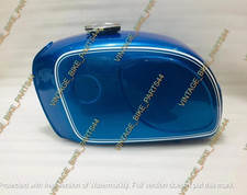 BMW R90/6l R60/ 6 R75/6 Blau lackierter Stahl Gaskraftstoff Benzintank