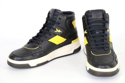 HUGO BOSS Hightop Sneaker, Mod. Baltimore_Hito_tb, Gr. 44 / UK 10, Black