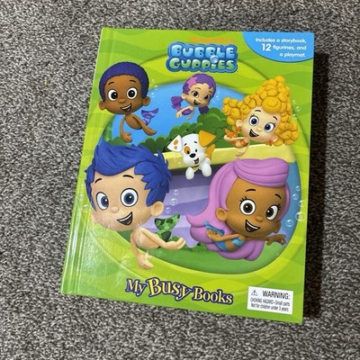 Bubble Guppies My Busy Books Set 12 Figures Playmat Nickelodeon 2016 NEW