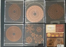 Lot 6 Spellbinders ASSORTED Metal Die Cuts Cutting Dies Paper Craft