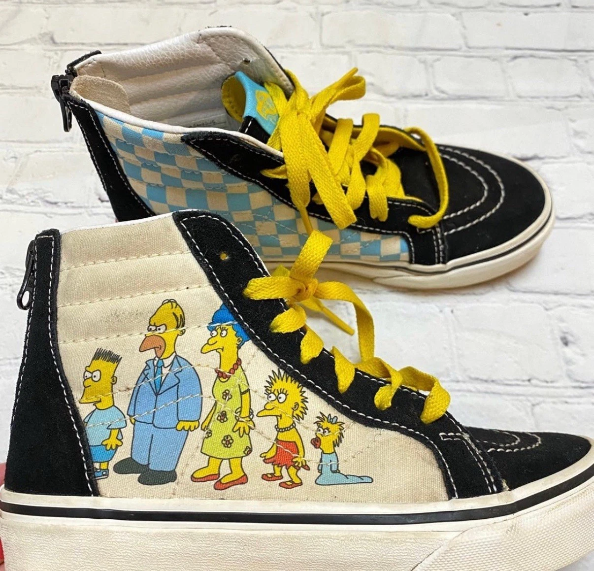 Sneakers Vans + Simpsons Sk8 Hi edizione limitata unisex ragazzo 2 5