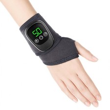  NEW Electric Heated Wrist  Ankle Massager Cordless Heating Vibration Wrap Pad