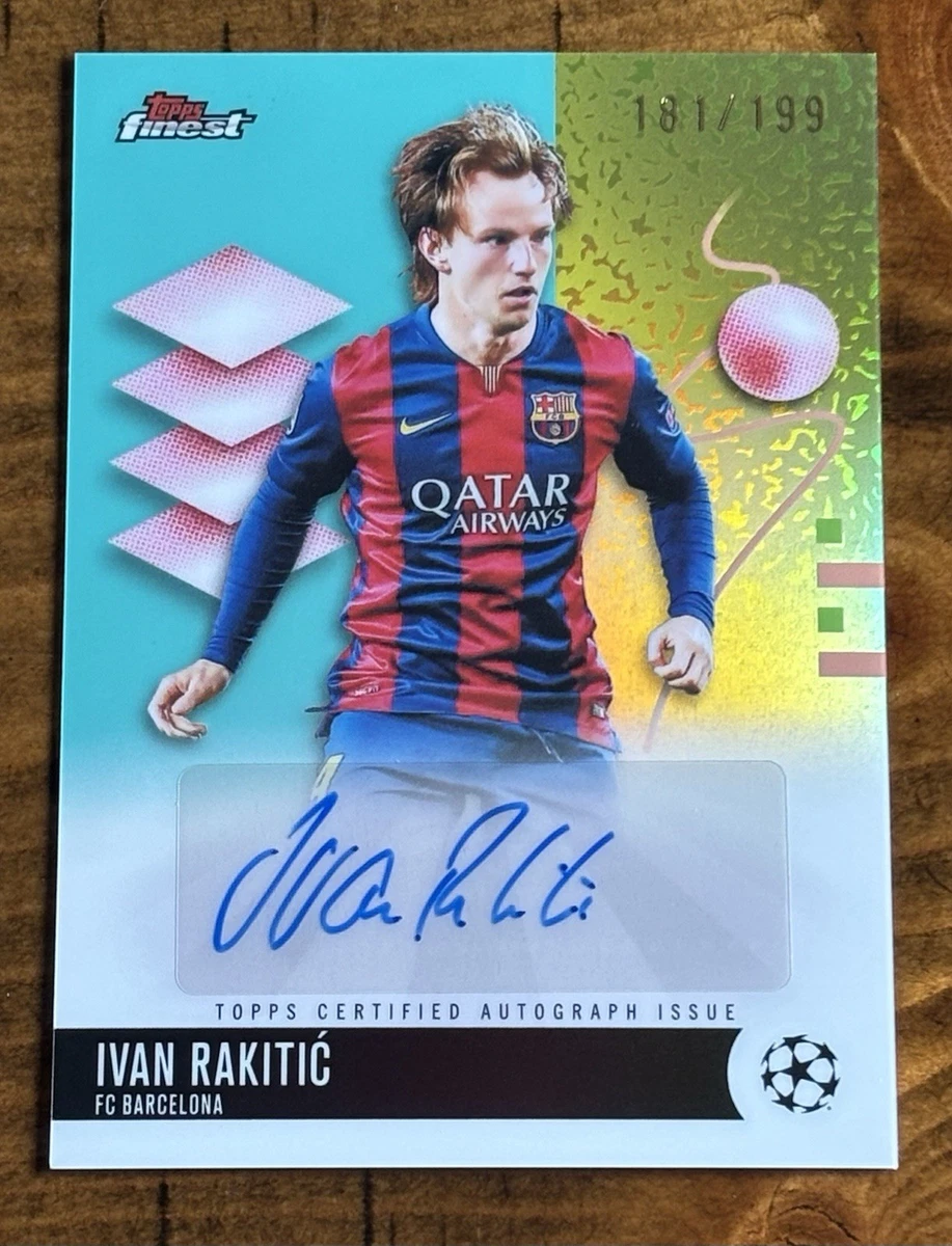 Topps Soccer FC Barcelona Autographed Sports Trading Cards