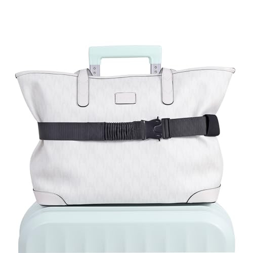 Travel Belt for Luggage Over Handle - Elastic & 45 inch Black x 1 pack