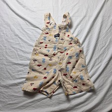 Oshkosh Boy's overall shortalls 24 months boat whale number 2