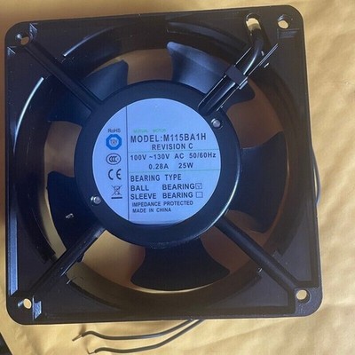 1pcs MUTUAL MOTOR M115BA1H AC110V 120*120*38mm metal fan