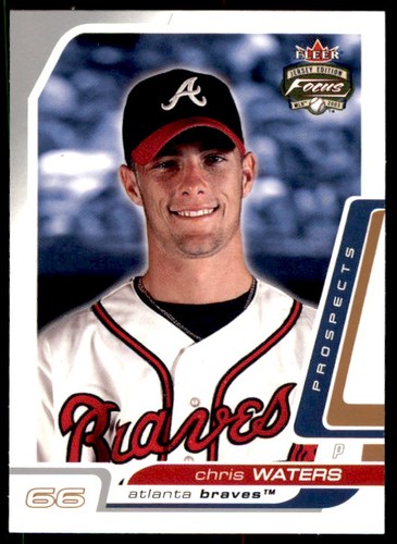 2003 Fleer Focus Jersey Edition Chris Waters #170 card