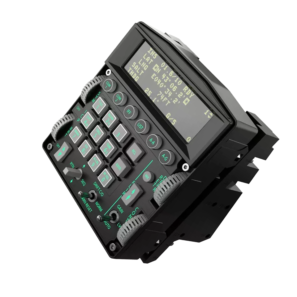WINWING DCS ICP Flight Control Panel 16-Series Front Panel with 4.58 ...