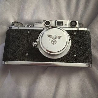 Leica Kamera Nº308382 Luftwaffen Eigentum Antik Leitz Elmar