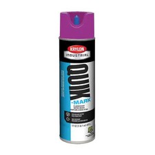 Krylon Industrial A03715004 Inverted Marking Paint, 17 Oz., Fluorescent Purple,