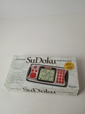 SuDoku Electronic Handheld Game by Excalibur Electronics 