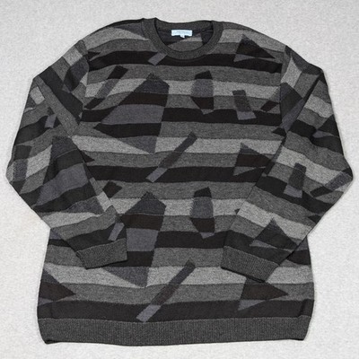 Vintage Alloro Crew Neck Wool Blend Sweater Mens Size 2XL XXL Made in Italy