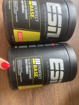 2 x ESN Perfect Base All-In-One Endurance Formula -Mild Raspberry & Red Ginger