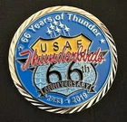 U.S. Air Force USAF Thunderbirds 66th Anniversary Challenge Coin 1953-2019
