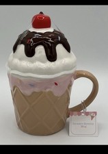 Target Bullseye Ice Cream Sundae Mug Cake Lid...