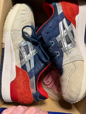 Size 9.5 - Concepts x ASICS Gel Lyte 3 Boston Tea Party