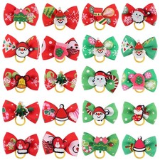 Pets Accessories Dog for Small Dogs Christmas Hair Rope Supplies