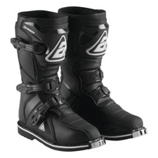 Answer AR1 Youth Race Boots - Black - Youth Size 1 0410-2304-0101