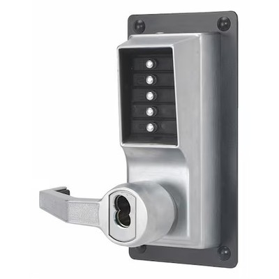 Simplex Llp1020s-26D-41 Push Button Exit Trim, Key Override, Left