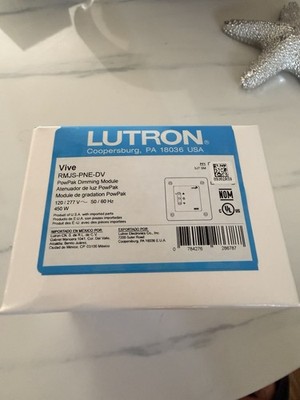 Lutron Vive PowPak RMJS-PNE-DV Dimming Module 120v/277v 50/60Hz