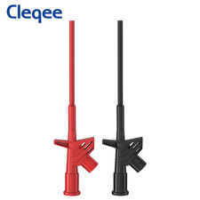 P5004 2Pcs Quick Test Hook Clip 1000V High Voltage Flexible Professional Insulat