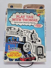 1993 Harmony Toy Play Tag With Thomas Color Play Activity Set - Damage